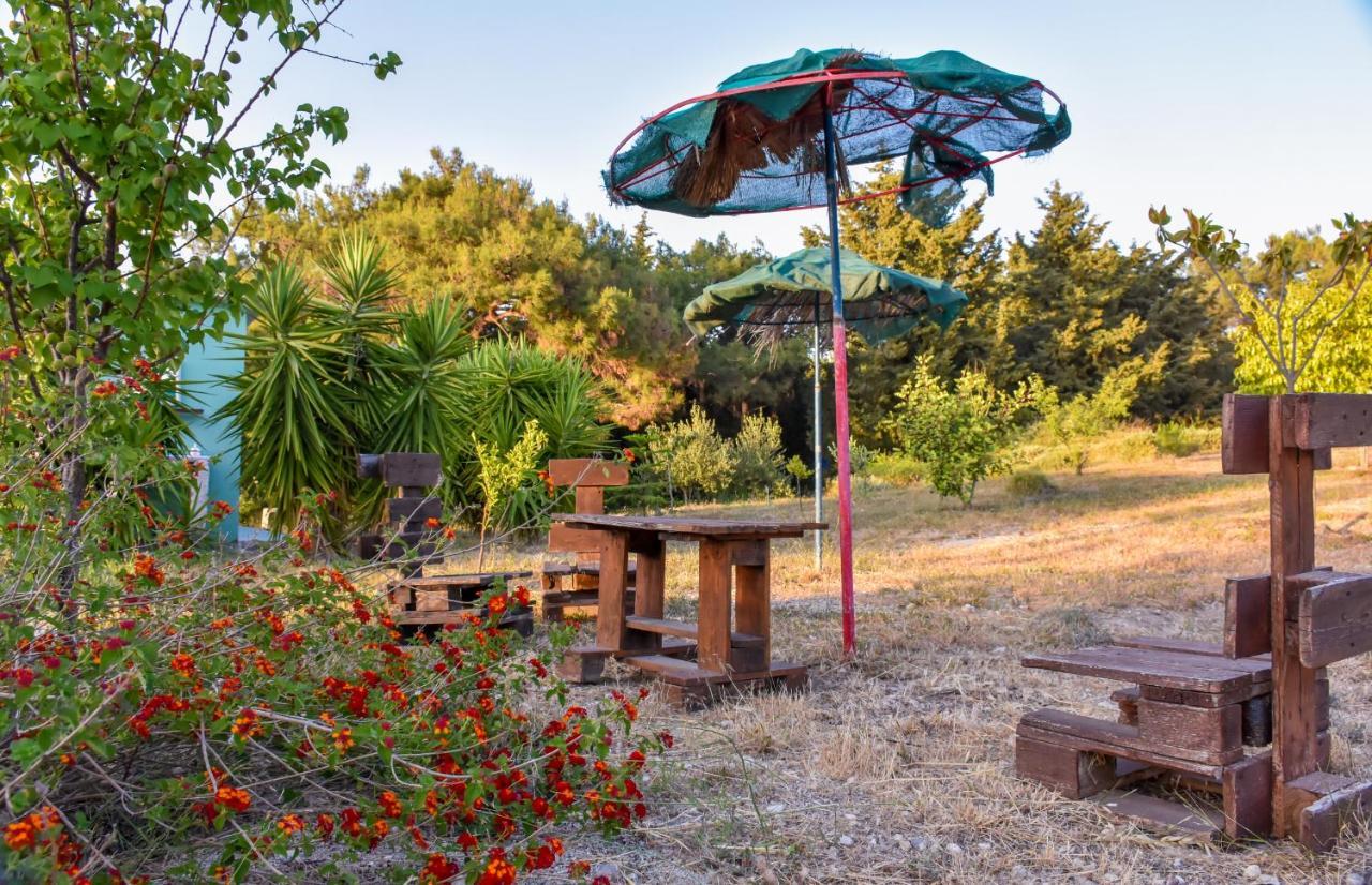 Drolma Ling Nature Cabins Теологос Экстерьер фото