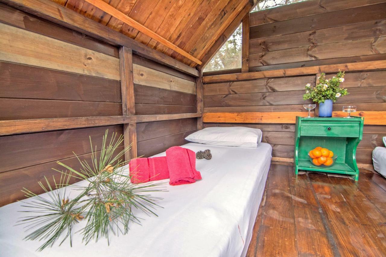 Drolma Ling Nature Cabins Теологос Экстерьер фото