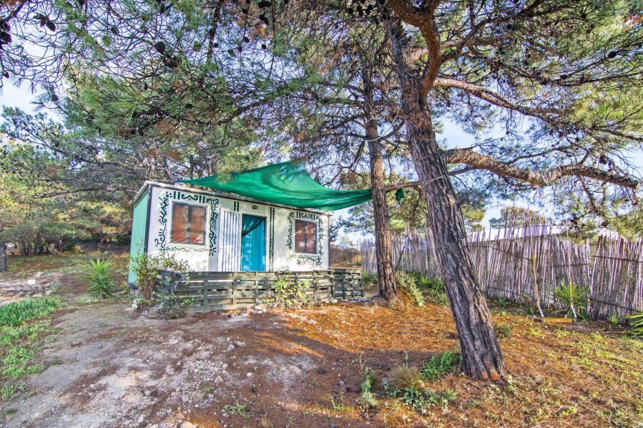 Drolma Ling Nature Cabins Теологос Экстерьер фото